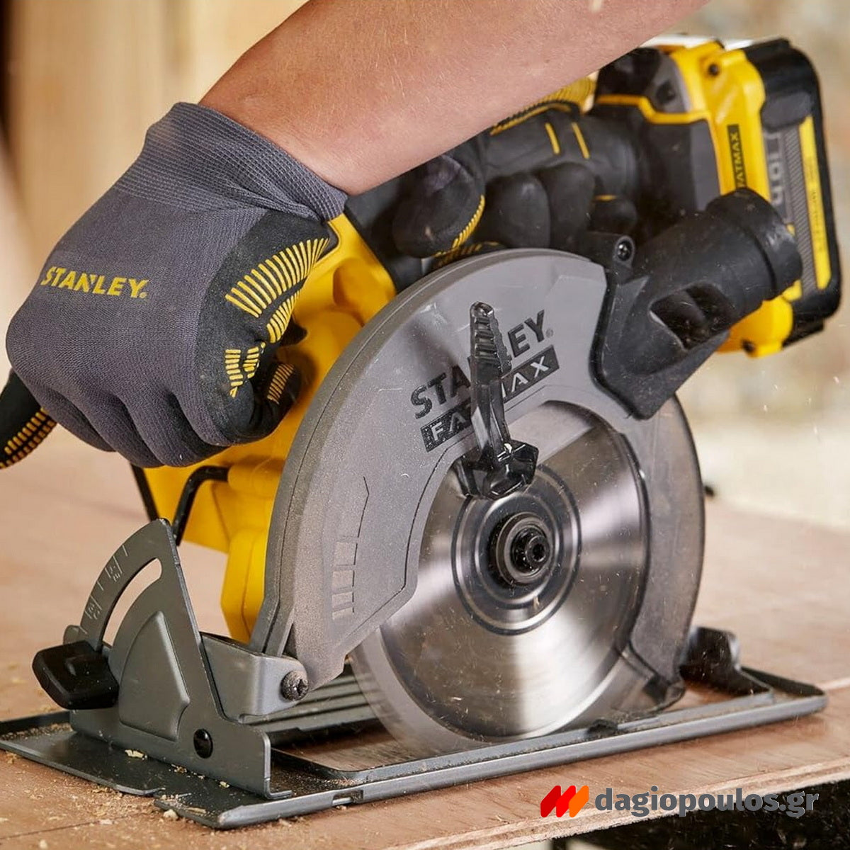 Stanley SFMCS500B-XJ Fatmax®20V Δισκοπρίονο 18V Li-Ion 165mm SOLO Χωρίς Μπαταρία