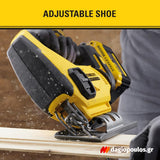 Stanley SFMCS600M2K-QW V20 Σέγα Μπαταρίας 18V Li-Ion Με 2 Μπατ.4.0Ah - Φορτιστή - Βαλίτσα