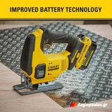 Stanley SFMCS600M2K-QW V20 Σέγα Μπαταρίας 18V Li-Ion Με 2 Μπατ.4.0Ah - Φορτιστή - Βαλίτσα