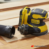 Stanley SFMCW220D1S-QW V20 Έκκεντρο Περιστροφικό Τριβείο Μπαταρίας 18V Li-Ion 125mm Με Μπαταρία 2.0Ah & Τσάντα