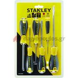 Stanley STHT0-60208 Essential Cushion Grip Συλλογή Κατσαβίδια Σετ 6 Τεμ