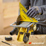 Stanley STHT46012-0 Fatmax QUICKSQUARE® Επαγγελματικός Χάρακας - Τρίγωνο - Γωνιόμετρο Μέτρησης & Σχεδιασμού ABS 180mm Διπλής Κλίμακας