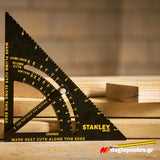 Stanley STHT46054-0 Επαγγελματικός Χάρακας - Τρίγωνο - Γωνιόμετρο Μέτρησης & Σχεδιασμού Αλουμινίου 300mm Ρυθμιζόμενο