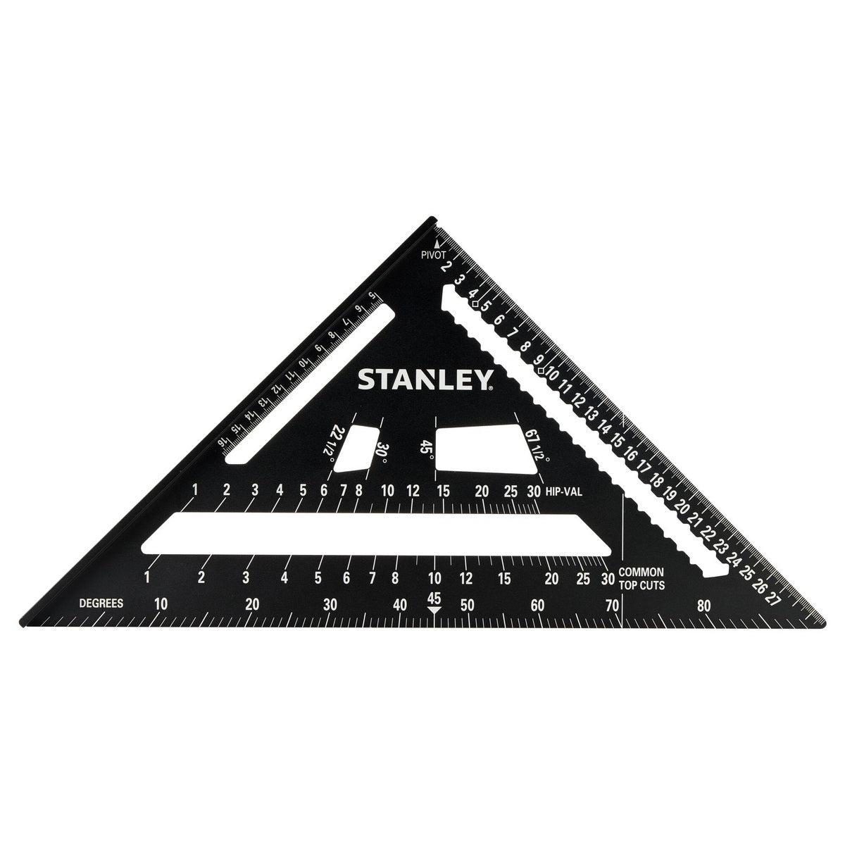 Stanley STHT46102-0 FATMAX® QUICKSQUARE® Επαγγελματικός Χάρακας - Τρίγωνο - Γωνιόμετρο Μέτρησης & Σχεδιασμού Αλουμινίου 300mm