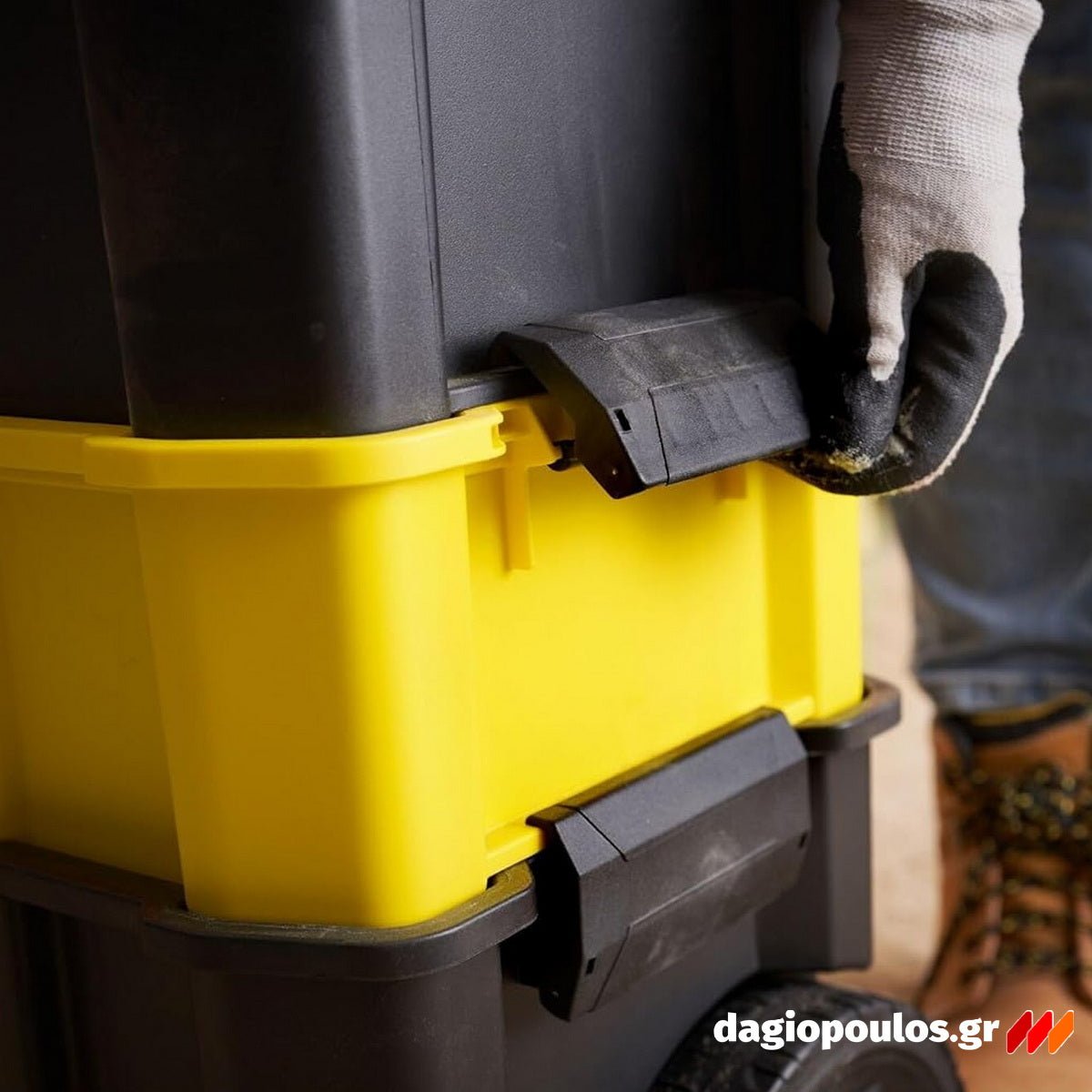 Stanley STST1-80151 Essential Επαγγελματική Εργαλειοθήκη - Εργαλειοφόρος Τροχήλατος 3 Σε 1