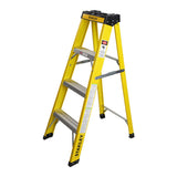 Stanley SXLDFG-003 Επαγγελματική Σκάλα Fiberglass Ηλεκτρολόγων 3 Σκαλιών 116cm