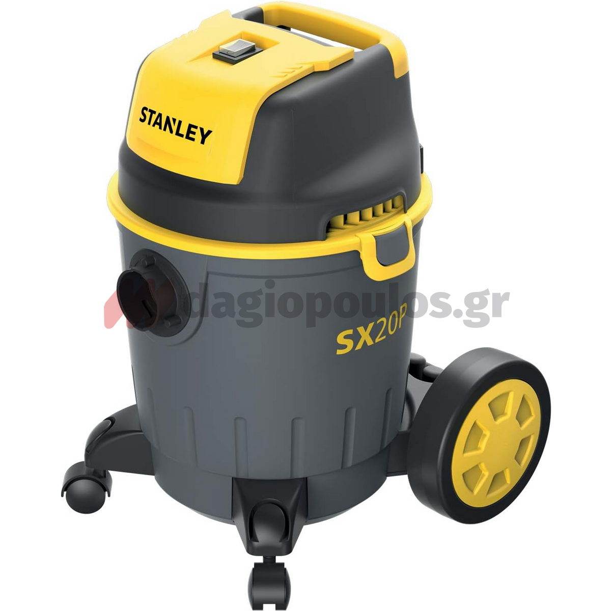 Stanley SXVC20PE Επαγγελματική Ηλεκτρική Σκούπα Υγρών / Στερεών 1200W Με Δοχείο 20Ltr