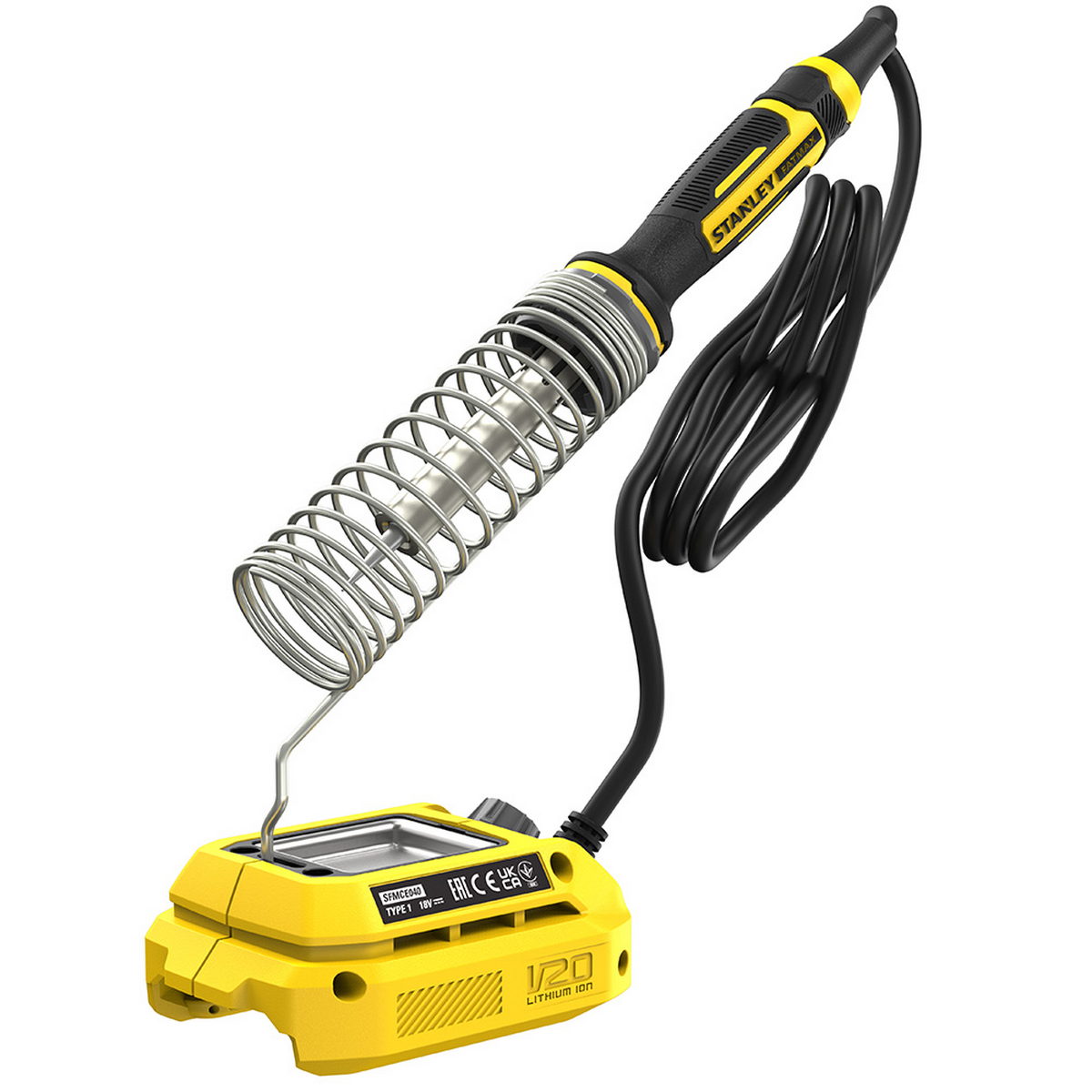 Stanley SFMCE040-XJ V20 Επαγγελματικό Κολλητήρι Ηλεκτρονικών Μπαταρίας 18V LiIon SOLO