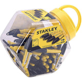 Stanley 1-47-324 FatMax Ανεξίτηλος Μαρκαδόρος Μαρκαρίσματος & Σημαδέματος Mini ΜΑΥΡΟΣ