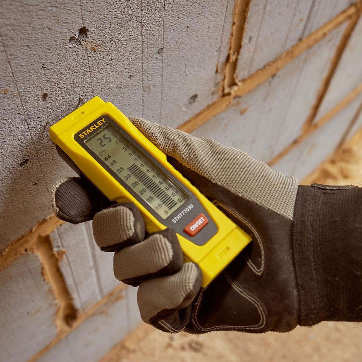 Stanley 0-77-030 Μετρητής Υγρασίας (Υγρασιόμετρο) Μπαταρίας Χειρός