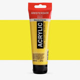 Amsterdam Talens Acrylic Χρώμα Ακρυλικό Ζωγραφικής 272 Transparent Yellow Medium 120ml