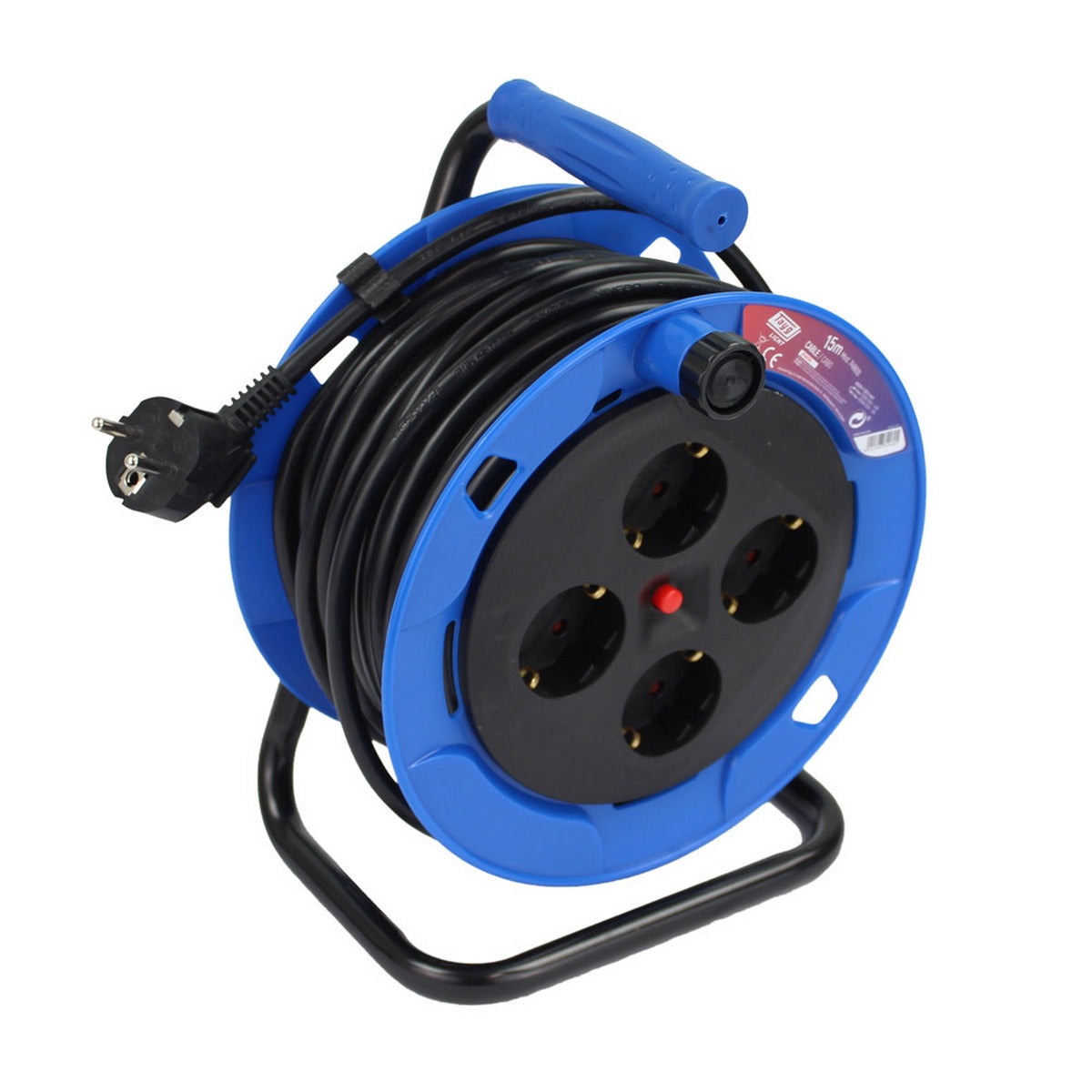 Tayg 749605 IP20 Μπαλαντέζα Ρεύματος Σε Καρούλι Με Καλώδιο HO5VV-F 3x2,5 x 15mtr