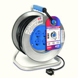 Tayg 775505 IP20 Μπαλαντέζα Ρεύματος Σε Μεταλλικό Καρούλι Με Καλώδιο HO5VV-F 3x2,5 x 50mtr