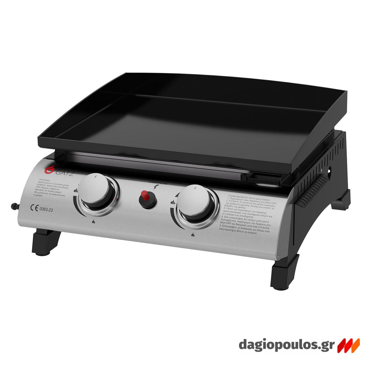 Thermogatz Grill Υγραερίου PLANCHA TGPL-EN 52