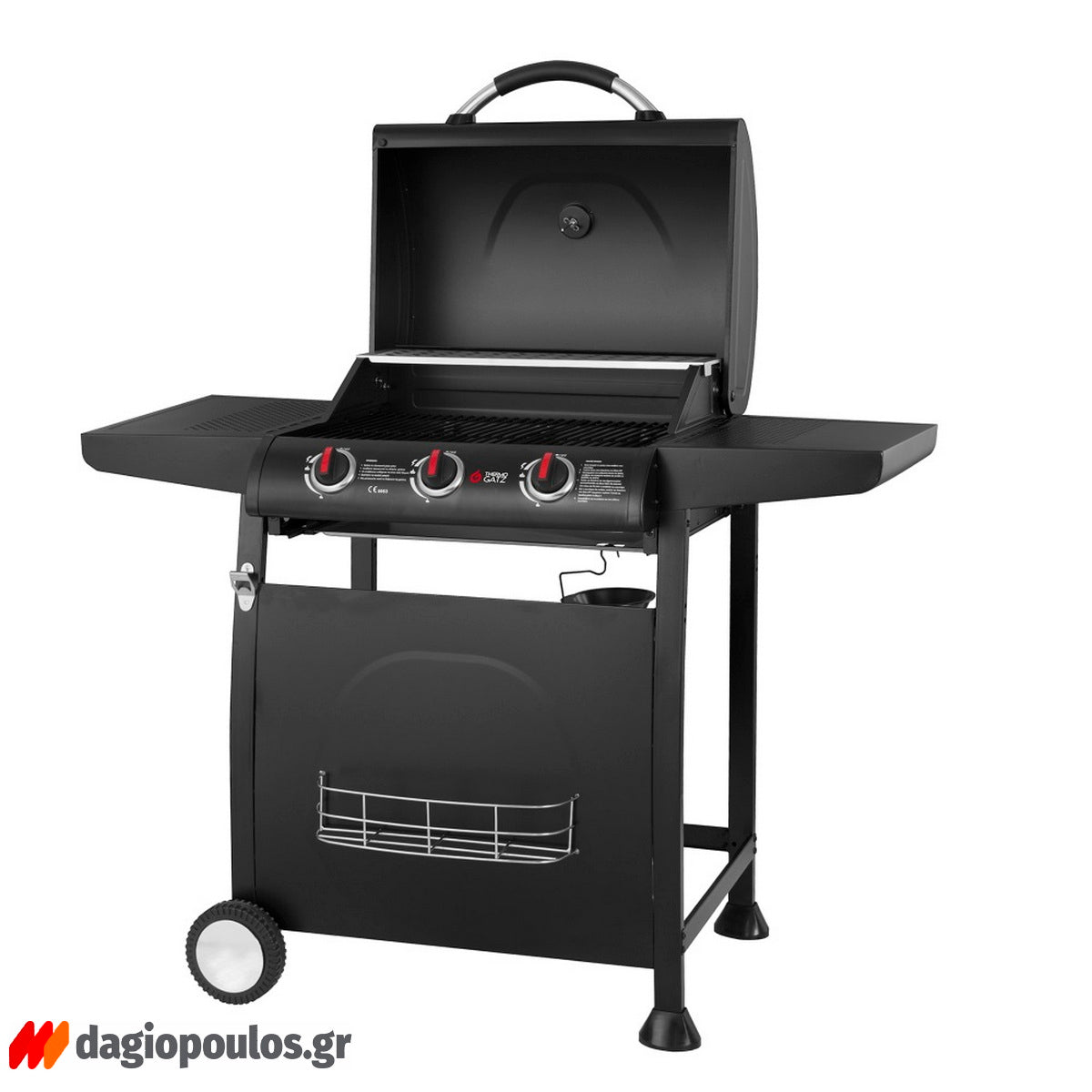 Thermogatz GS GRILL LITE 3 BBQ Ψησταριά Υγραερίου 3 Εστιών 9kW