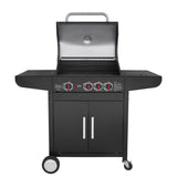 Thermogatz GS GRILL LUX CAST IRON BBQ Ψησταριά Υγραερίου 3+1 Εστιών 11.5kW