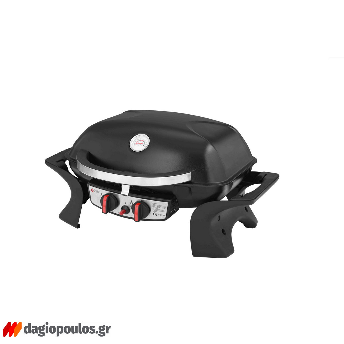 Thermogatz GS GRILL 2 MINI BBQ Ψησταριά Υγραερίου 2 Εστιών 5kW