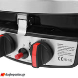 Thermogatz GS GRILL 2 MINI BBQ Ψησταριά Υγραερίου 2 Εστιών 5kW