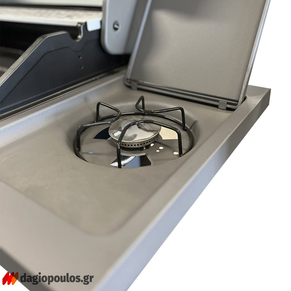 Thermogatz GS GRILL ELITE INOX BBQ Ψησταριά Υγραερίου 3+1  Εστίες 11.5 kW