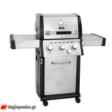 Thermogatz GS GRILL SUPERIOR ΙΝΟΧ BBQ Ψησταριά Υγραερίου 3+1 Εστιών 14kW