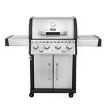 Thermogatz GS GRILL SUPERIOR ΙΝΟΧ BBQ Ψησταριά Υγραερίου 4+1+1 Εστιών 21kWkW