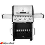 Thermogatz GS GRILL SUPERIOR ΙΝΟΧ BBQ Ψησταριά Υγραερίου 4+1+1 Εστιών 21kWkW