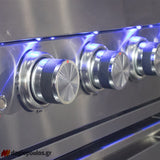 Thermogatz SEMI-PROF TGH-BI-B4-G BBQ Ψησταριά Υγραερίου 4+1 Εστιών 19.3kW