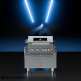 Thermogatz SEMI-PROF TGH-BI-B4-G BBQ Ψησταριά Υγραερίου 4+1 Εστιών 19.3kW