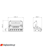 Thermogatz SEMI-PROF TGH-BI-B8B-G BBQ Ψησταριά Υγραερίου 6+1 Εστιών 26.7kW