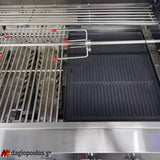 Thermogatz SEMI-PROF TGH-BI-B8B-G BBQ Ψησταριά Υγραερίου 6+1 Εστιών 26.7kW