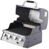 Thermogatz SEMI-PROF TGH-BI-M61 BBQ Ψησταριά Υγραερίου 4+1 Εστιών 17.5kW