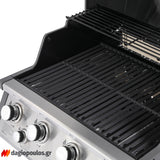 Thermogatz SEMI-PROF TGH-BI-M61 BBQ Ψησταριά Υγραερίου 4+1 Εστιών 17.5kW