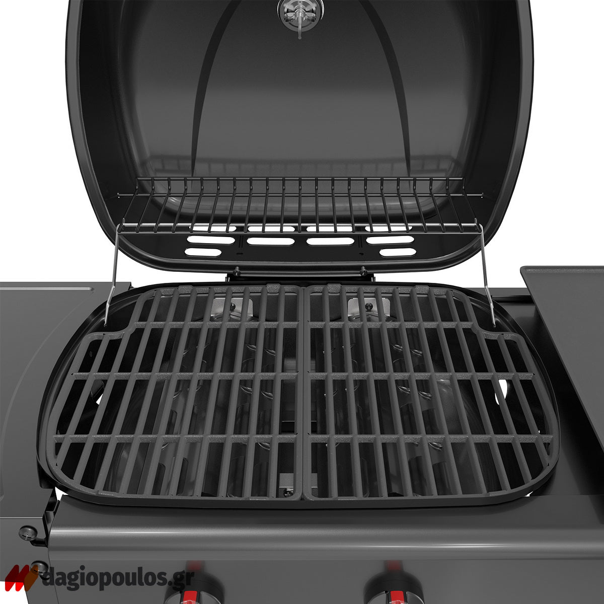Thermogatz GS GRILL 2+ PLANCHA BBQ Ψησταριά Υγραερίου 2 Εστιών & Πλάκας 8kW