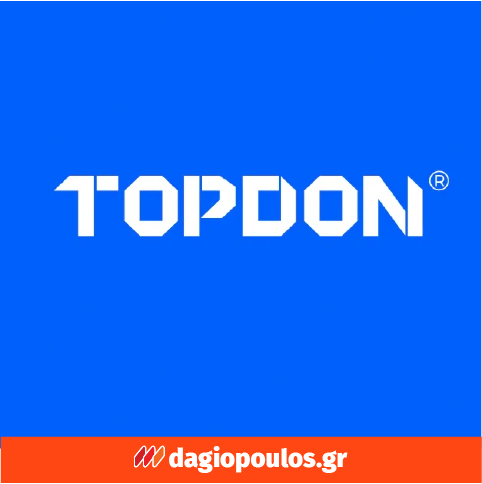 Topdon V1200Air Φορητός Εκκινητής (Starter) - Power Bank Μπαταρίας Αυτοκινήτου 12V 1200Α 10Ah