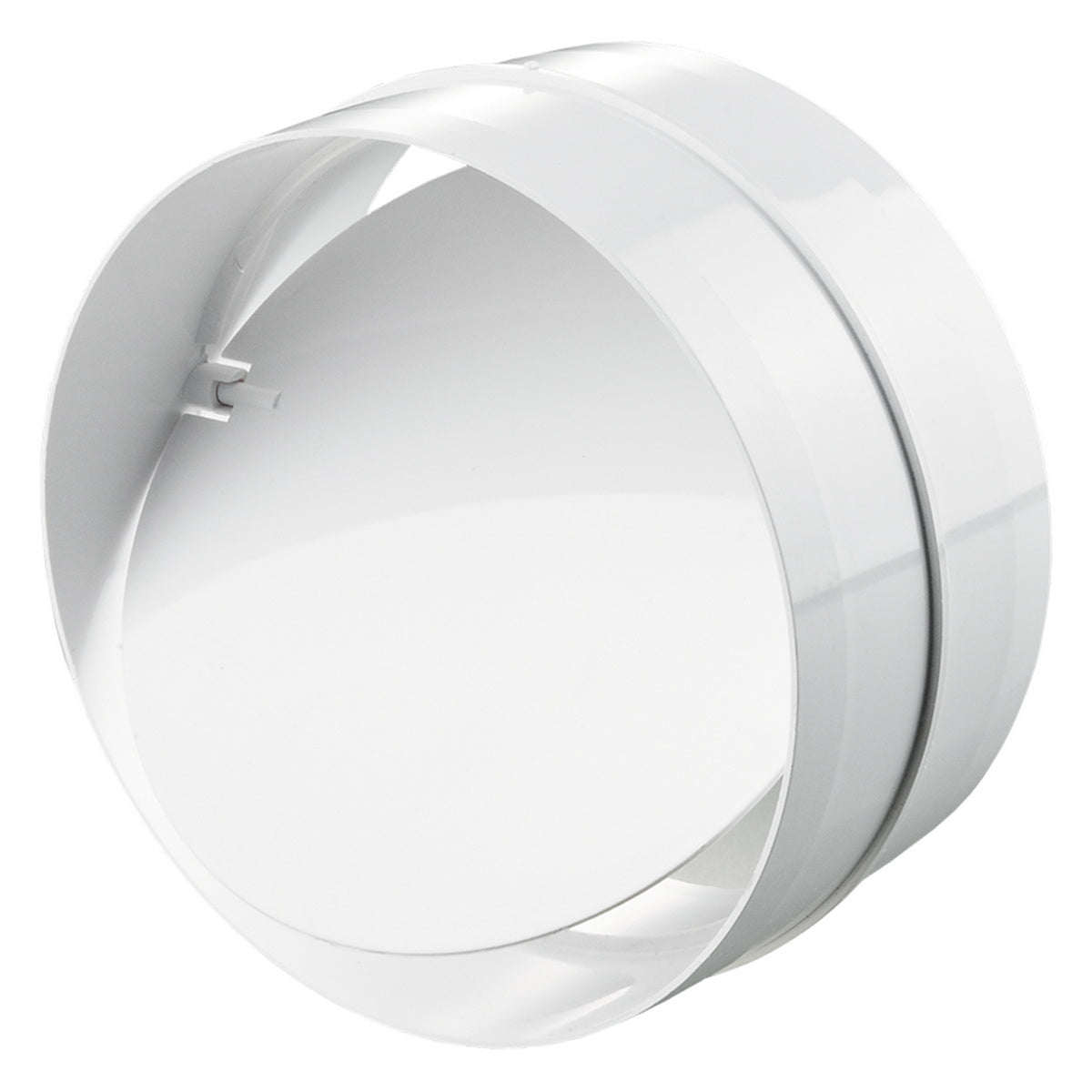 Vents Βαλβίδα Αναστροφής Πλαστική Φ125mm ΛΕΥΚΗ