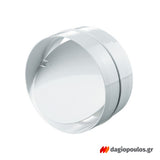 Vents Βαλβίδα Αναστροφής Πλαστική Φ125mm ΛΕΥΚΗ