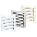 Vents Καπάκι Εξαερισμού Αλουμινίου Με Σήτα 150mm x 200mm ΛΕΥΚΟ