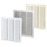 Vents Καπάκι Εξαερισμού Αλουμινίου Με Σήτα 250mm x 300mm ΜΠΕΖ