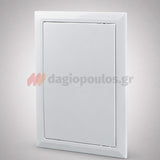 Vents Θυρίδα Πρόσβασης (Επίσκεψης) Ανοιγόμενη Πλαστική 200mm x 250mm ΛΕΥΚΗ