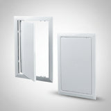 Vents Θυρίδα Πρόσβασης (Επίσκεψης) Ανοιγόμενη Πλαστική 250mm x 400mm ΛΕΥΚΗ