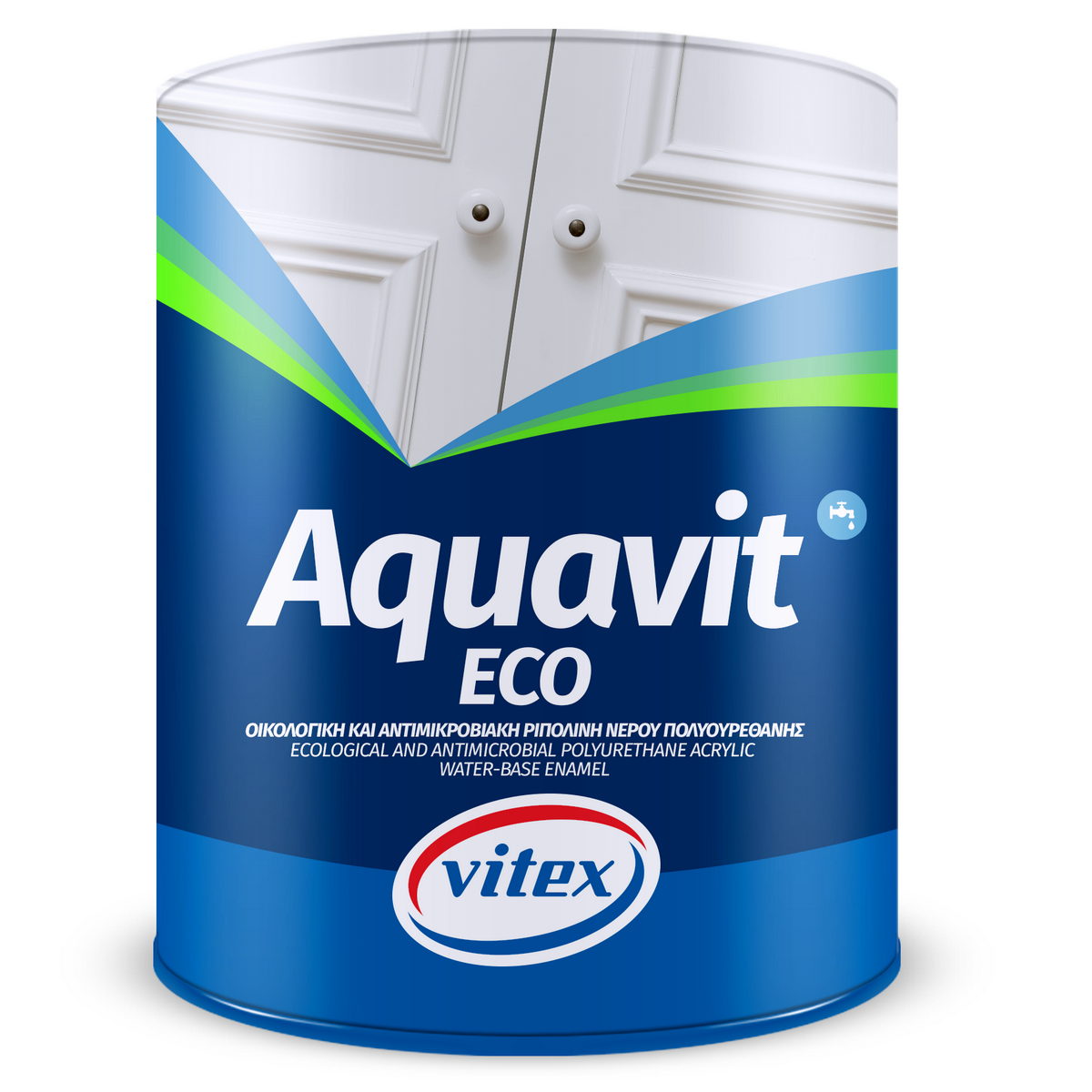 Vitex Aquavit Eco Άοσμη Οικολογική Ριπολίνη Νερού Λευκή Γυαλιστερή