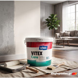 Vitex Care Υψηλής Ποιότητας Πλενόμενο Πλαστικό Χρώμα Ματ Λευκό