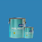 Vitex Pool Paint Εποξειδικό Χρώμα Πισίνας Διαλύτου 2 Συστατικών ΓΑΛΑΖΙΟ 3.5Ltr