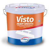 Vitex Visto Ready Smooth Έτοιμος Λευκός Λεπτόκοκκος Στόκος Φινιρίσματος
