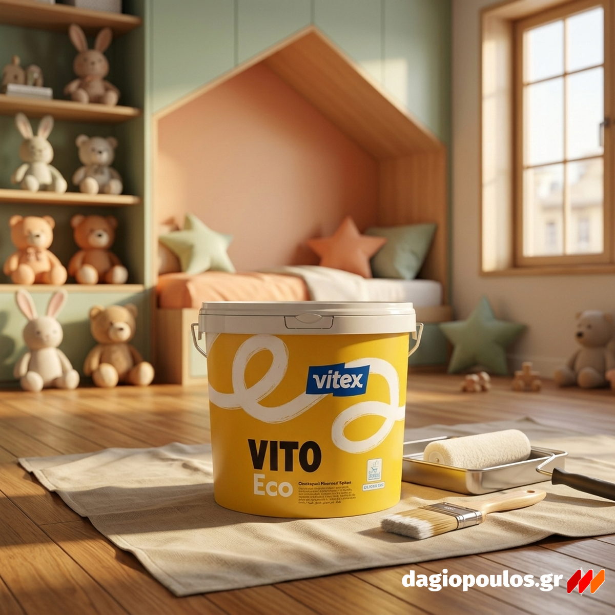 Vitex Vito Eco Επαγγελματικό Οικολογικό Πλαστικό Χρώμα