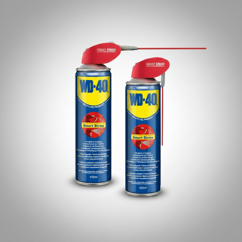 WD40 Smart Straw MultiUse Spray Λιπαντικό Αντισκουριακό Πολλαπλών Χρήσεων 450ml