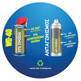 WD40 MultiUse Spray Λιπαντικό Αντισκουριακό Πολλαπλών Χρήσεων 200ml