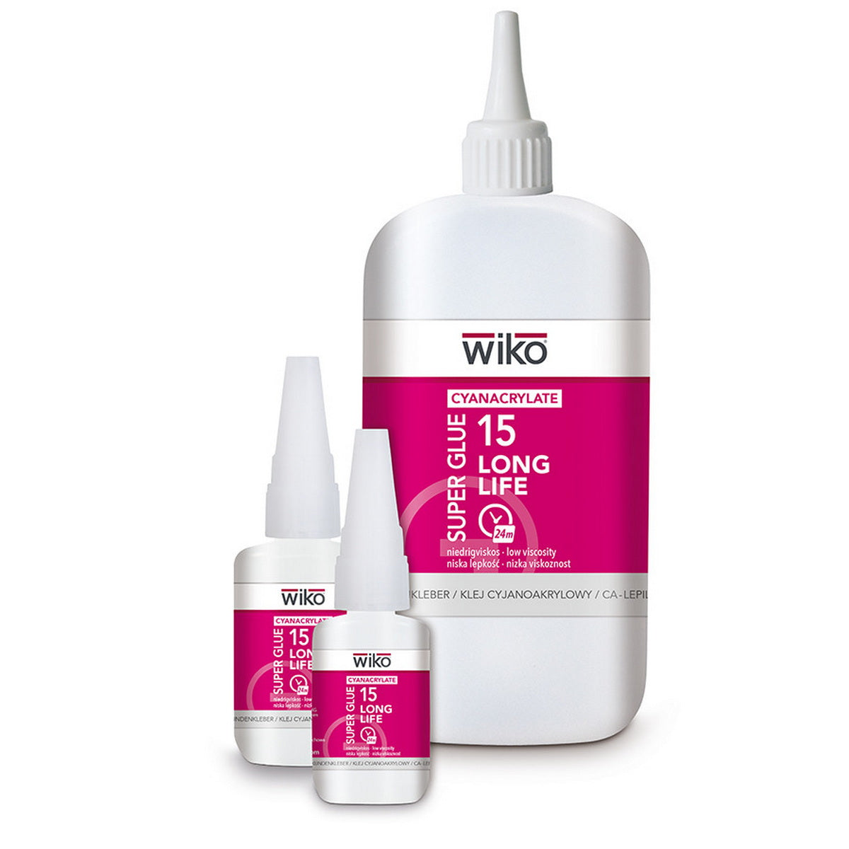 Wiko SG15LL.F Super Glue Επαγγελματική Κυανοακρυλική Κόλλα Στιγμής