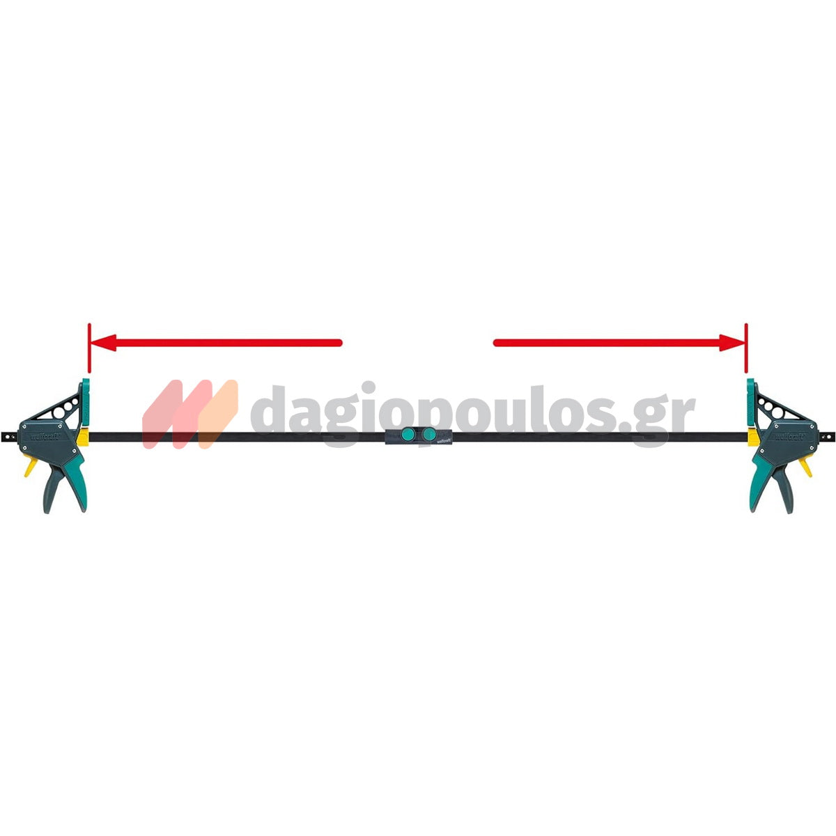 Wolfcraft 3038.000 Σύνδεσμος Ένωσης Σφιγκτήρων Pro Easy OneHand