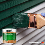 einzA Holz-Color Wetterschutz Χρώμα Εμποτισμού Προστασίας Ξύλινων Επιφανειών Άοσμο Νερού ΔΙΑΦΟΡΩΝ ΑΠΟΧΡΩΣΕΩΝ